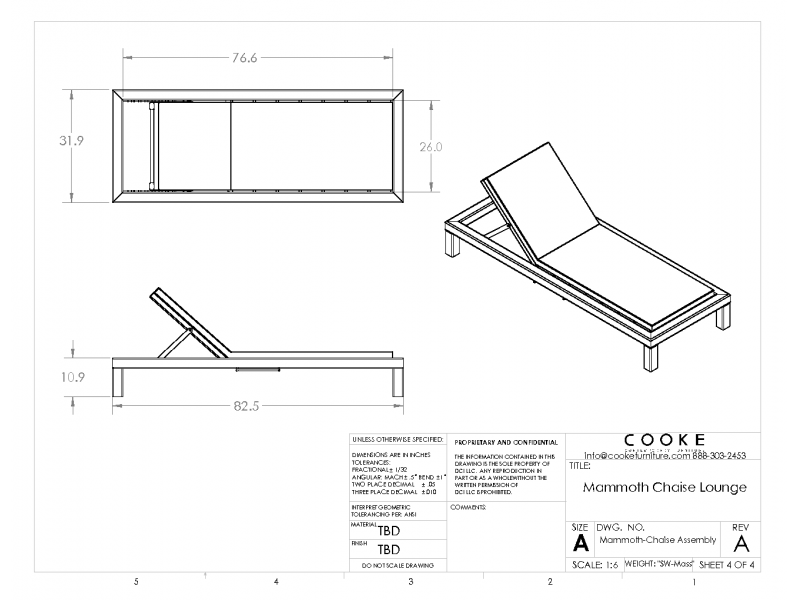 Mammoth Chaise Lounge