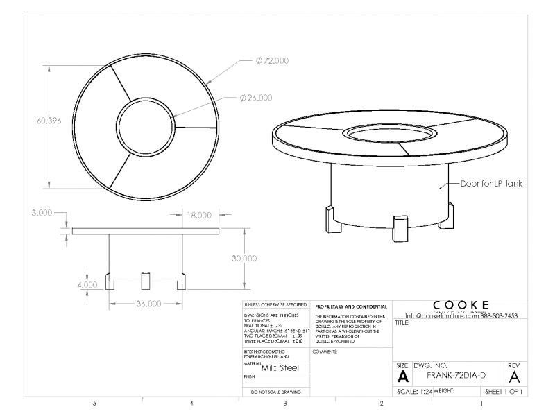 Mammoth Product Specifications 72DIAx30