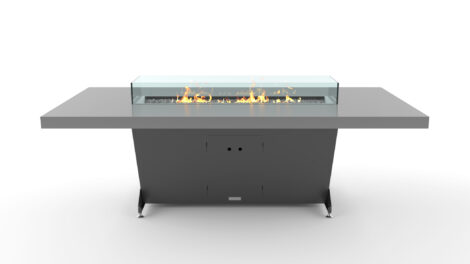 dining fire pit table
