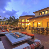 COOKE fire pit tables for hospitality.