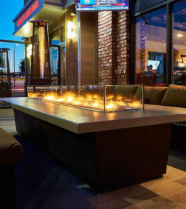 COOKE Newport Custom All-Steel Commercial Fire Pit
