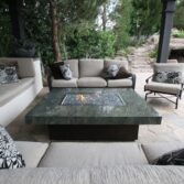 Montecito, Custom Granite Top w/ thick edge.