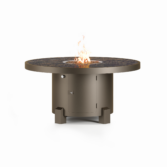 Mammoth round dining height fire pit table