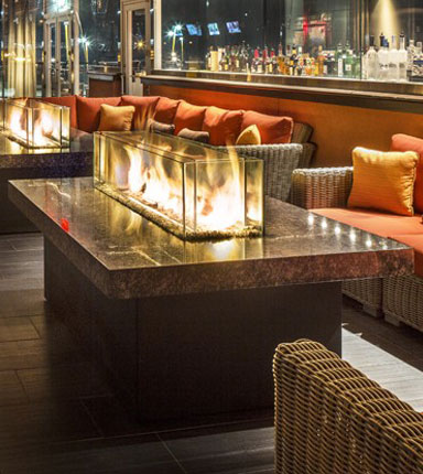 We build custom fire pit tables to meet any specification.