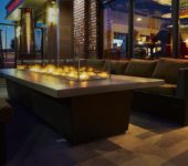 Custom Stainless Steel Fire Pit Table