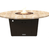 COOKE Olympic 55 Dia - Kashmire Cream Granite Top and Bronze Base
