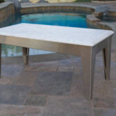 Classic coffee table in marble.