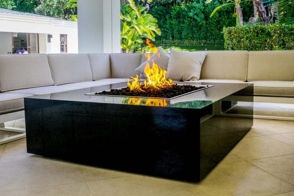 COOKE fire pits are built with precision cut one-piece surfaces.