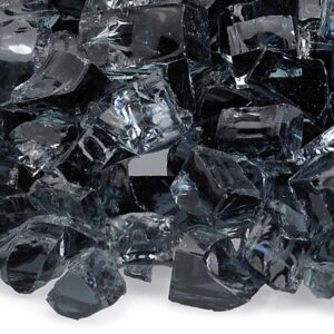 Grey 1/2' Fireglass