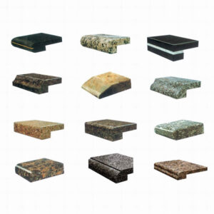 6cm Stacked Edge Types for Round Table Tops