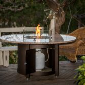 Colorado fire pit table
