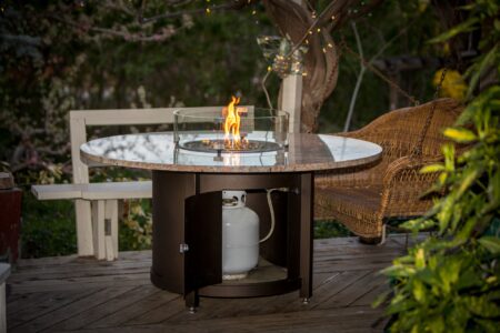 Colorado fire pit table