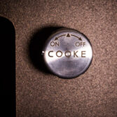 Stainless steel control knob