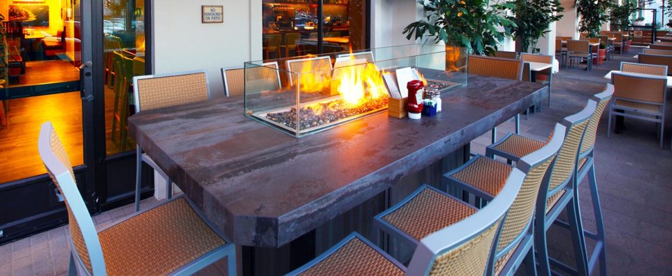 Cooke Santa Monica Fire Pit Table