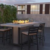 Santa Monic fire pit table