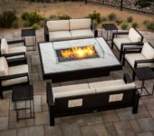 COOKE Outdoor Fire Pit Set