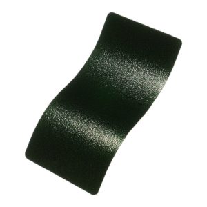 Ironstone Moss - a forest green and black contrast with a smooth texture. This color is a polyester leatherette powder coat and has an eggshell finish.