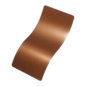 Kenyan Copper - a bronze, coppery metallic. This color is a polyester metallic powder coat and has a high gloss finish.