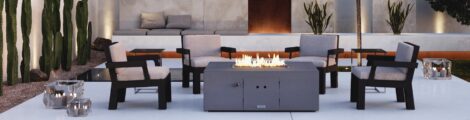 Costa Mesa Cover Fire Pit Table