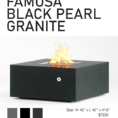 luxury gas fire pit