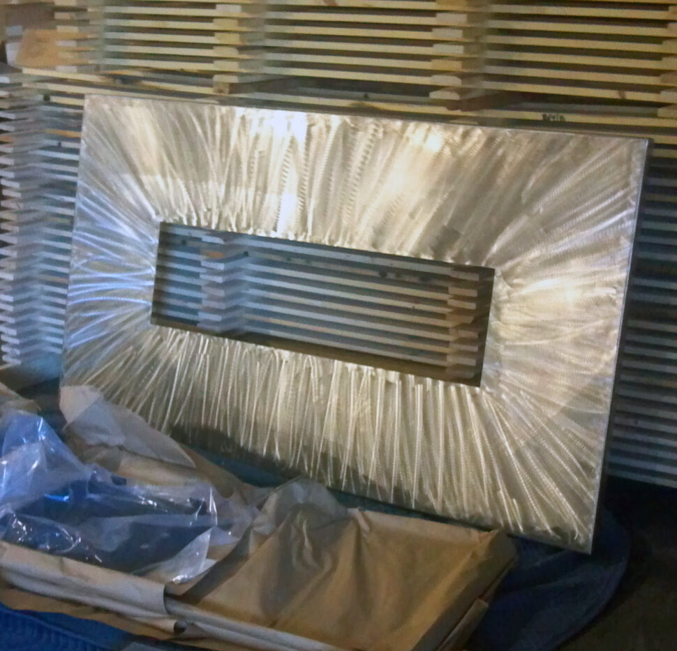 Cooke Brushed Stainless Steel Table Top