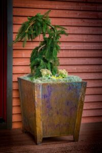 Large Custom Copper Planters