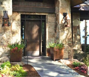 Large Custom Copper Planters